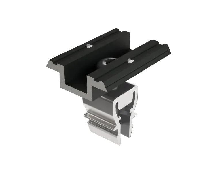 PREVARIO Mitteklemme 28-37 mm, schwarz eloxiert – 55898003