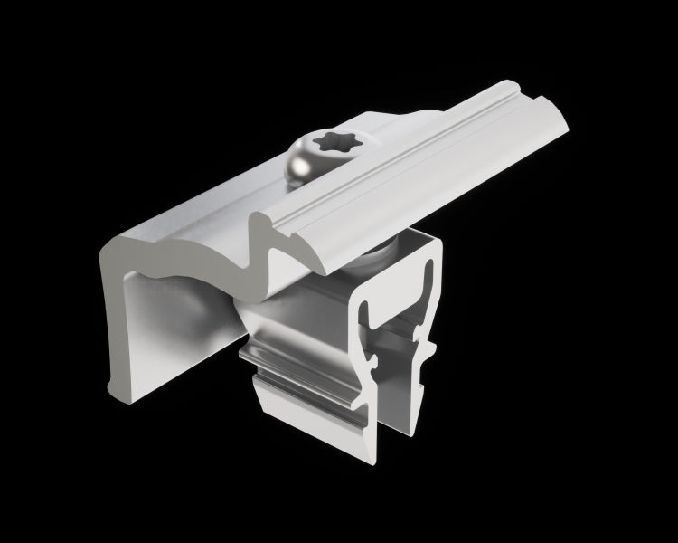 PREVARIO Endklemme 28-37 mm, blank – 55910013