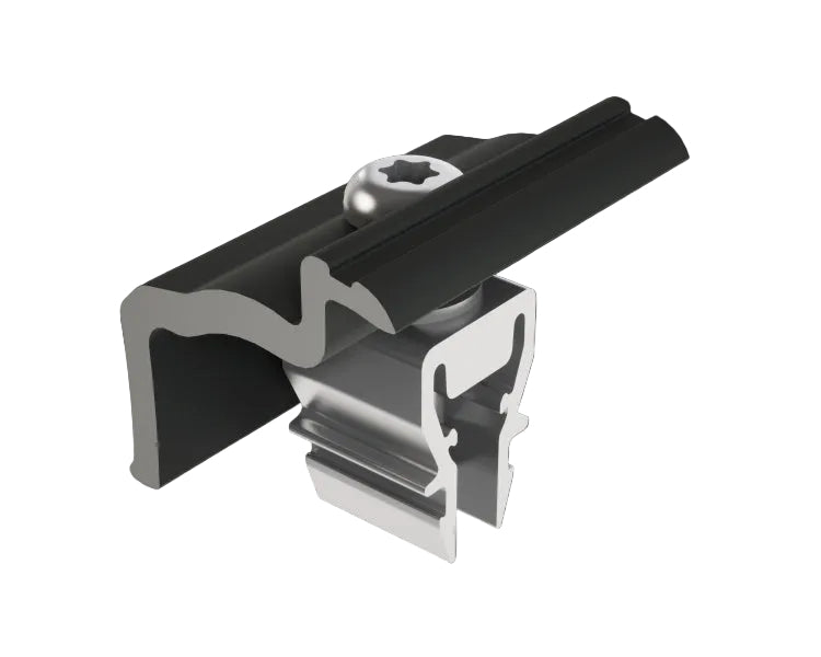 PREVARIO Endklemme 28-37 mm, schwarz eloxiert – 55918003