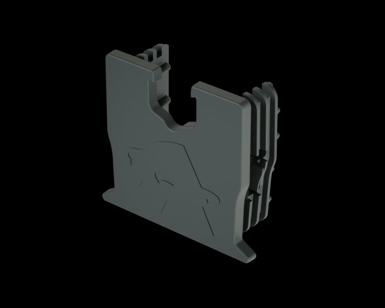 PREVARIO Schienenkappe, grau – 60430101