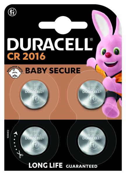 Knopfzelle Elektronik Lithium 2016 1BLI=4Stk – 119314