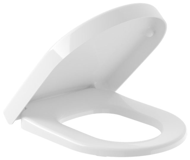 VILLEROY&BOCH V&B Subway WC-Sitz mit quick-relase und Soft Closing Funktion, weiß – 9M55S101