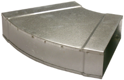 ALVA Flachkanal Bogen 45Grad horizontal