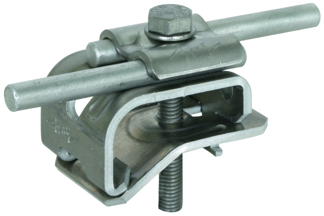 DEHN Dachrinnenklemme Al f. Wulst 16-22mm m. Doppelüberleger f. Rd 8-10mm – 339111