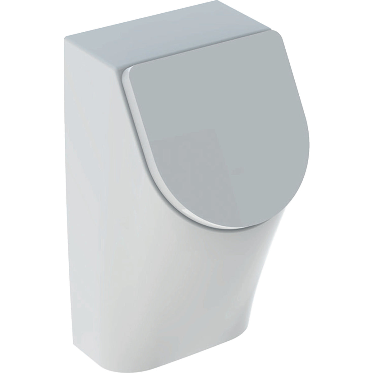 Alva Prima Urinal mit Deckel Zulauf hinten, verdeckte Befest.Weiß - AQKEPRU