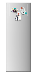 Alva Varia Trklebespiegel mit Magnetfeld, 39x111cm - AQBMVATKS