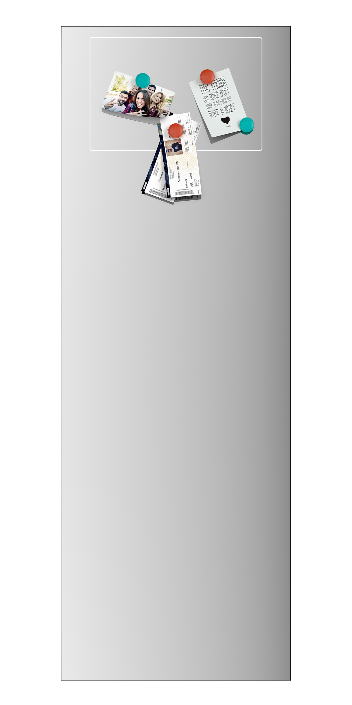 Alva Varia Türklebespiegel mit Magnetfeld, 39x111cm - AQBMVATKS