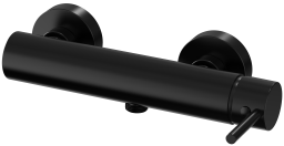 Alva Idea 1.0 Brausearmatur seitengesteuert, Schwarz Matt - AQARIDBTSG.1S