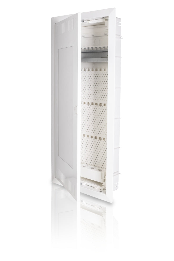 Alva UP/HWD Kommunikationsverteiler WLAN-Tuer 4-reihig mit MPL, Patchfeld,3f-Steckdose - HW/UPV48KOMWLAN