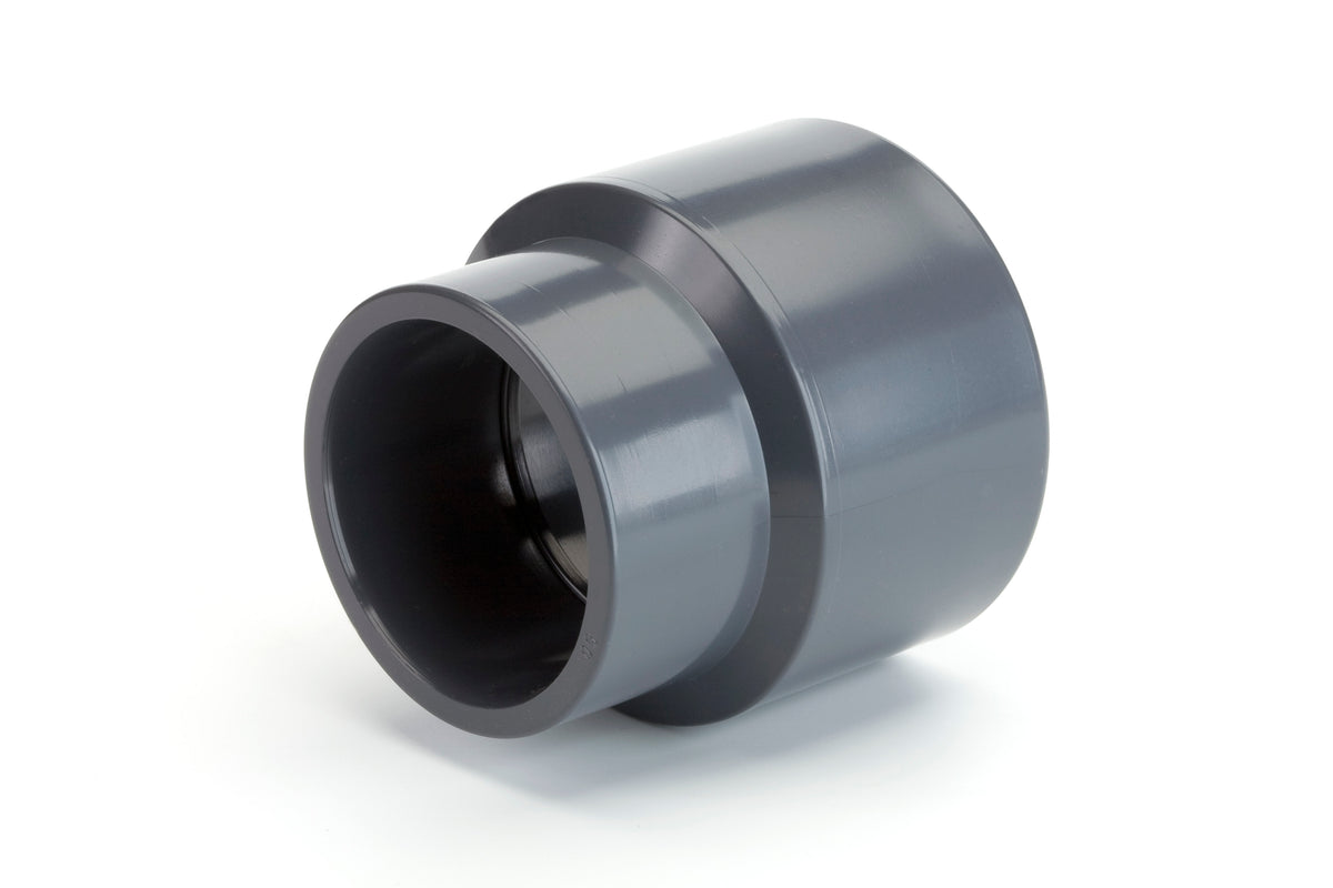 Alva PVC-U Muffen Red. d50-40 für Schwimmbadanwendung PN16, grau - ACSWMR5040