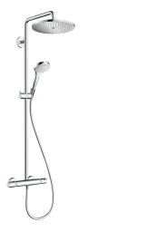 Alva Tica Duschsystem mit Thermostat, Chrom - AQARTIDST1