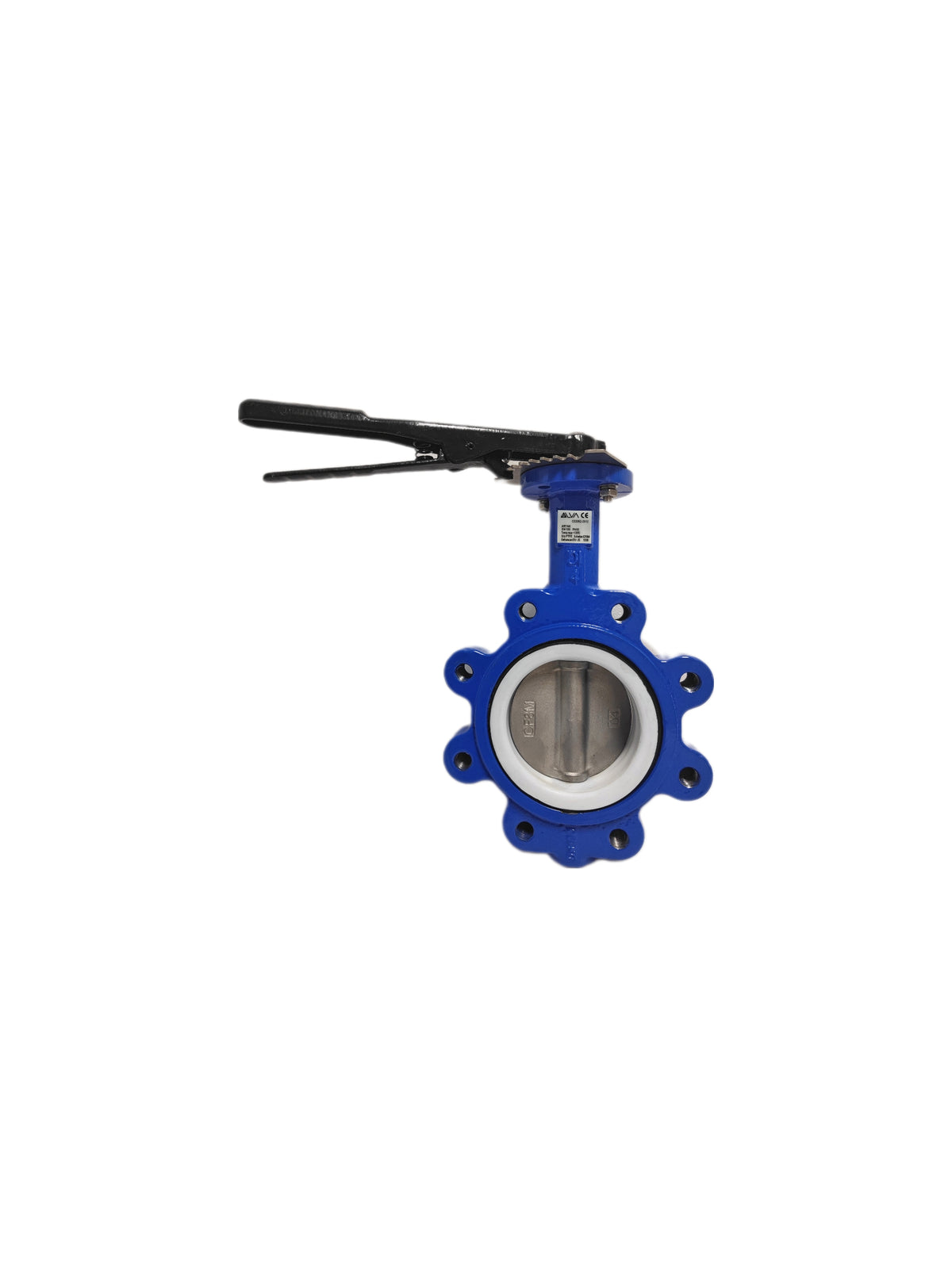 Alva Anfl-Absperrklappe-L DN80 PN16 GGG Scheibe: 1.4408 Sitz: PTFE Rasth - ARTAKLE80P