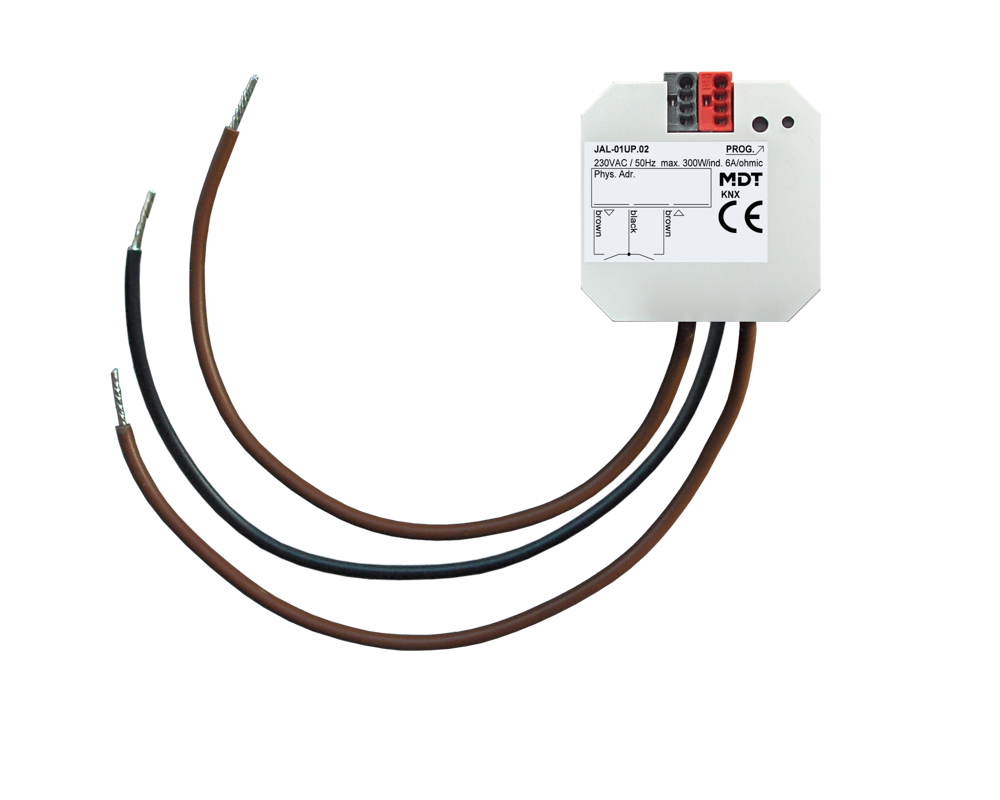 MDT KNX Jalousieaktor 1fach Up – JAL-01UP.02
