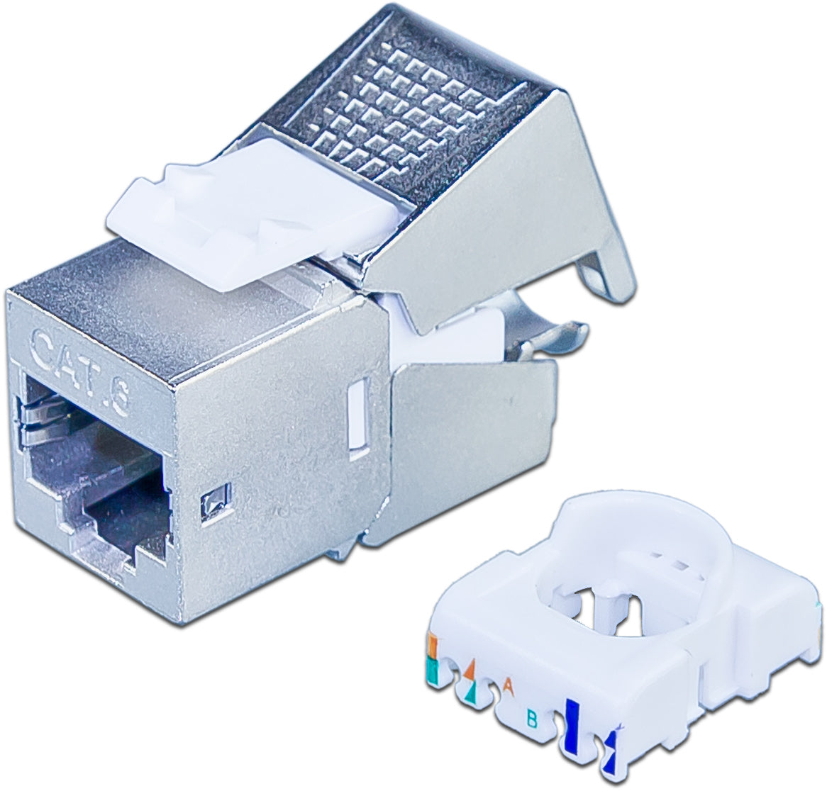 Alva Keystone Jack KAT.6, STP Modul für Keystone Dosen und Panele - KSJKAT6STP