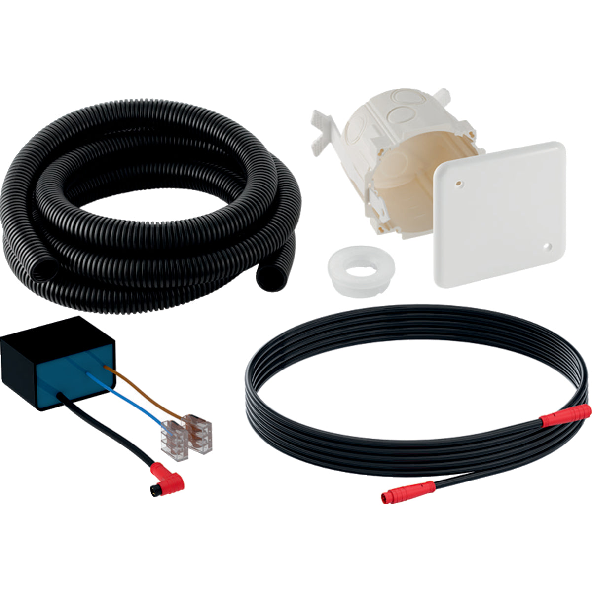 GEBERIT GE Rohbauset WC-Steuerungen mit Netzteil, 12V – 115.861.00.6