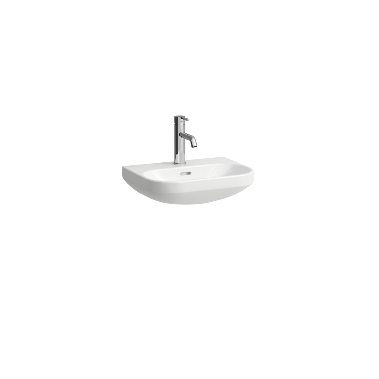 LAUFEN Laufen Lua Handwaschbecken 81508.4 1HL, mÜL, weiß – H8150840001041