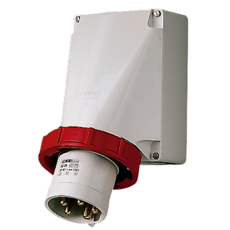 MENNEKES CEE-Wandgerätestecker 63A 5p 400V 6h IP67 – 361