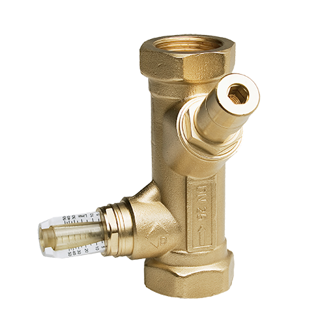 Alva Strangregulierventil mit Durchflussanzeige, 1" IG, 5-50L - ALSTRV1IG