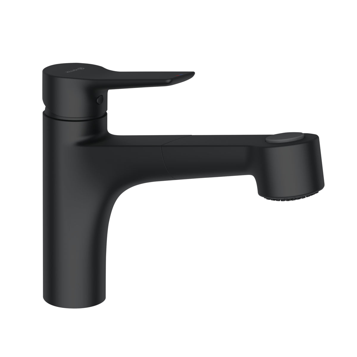 KLUDI Kludi MIX SP-EH-Mischer m.Geschirrbrause mattschwarz – 329413975