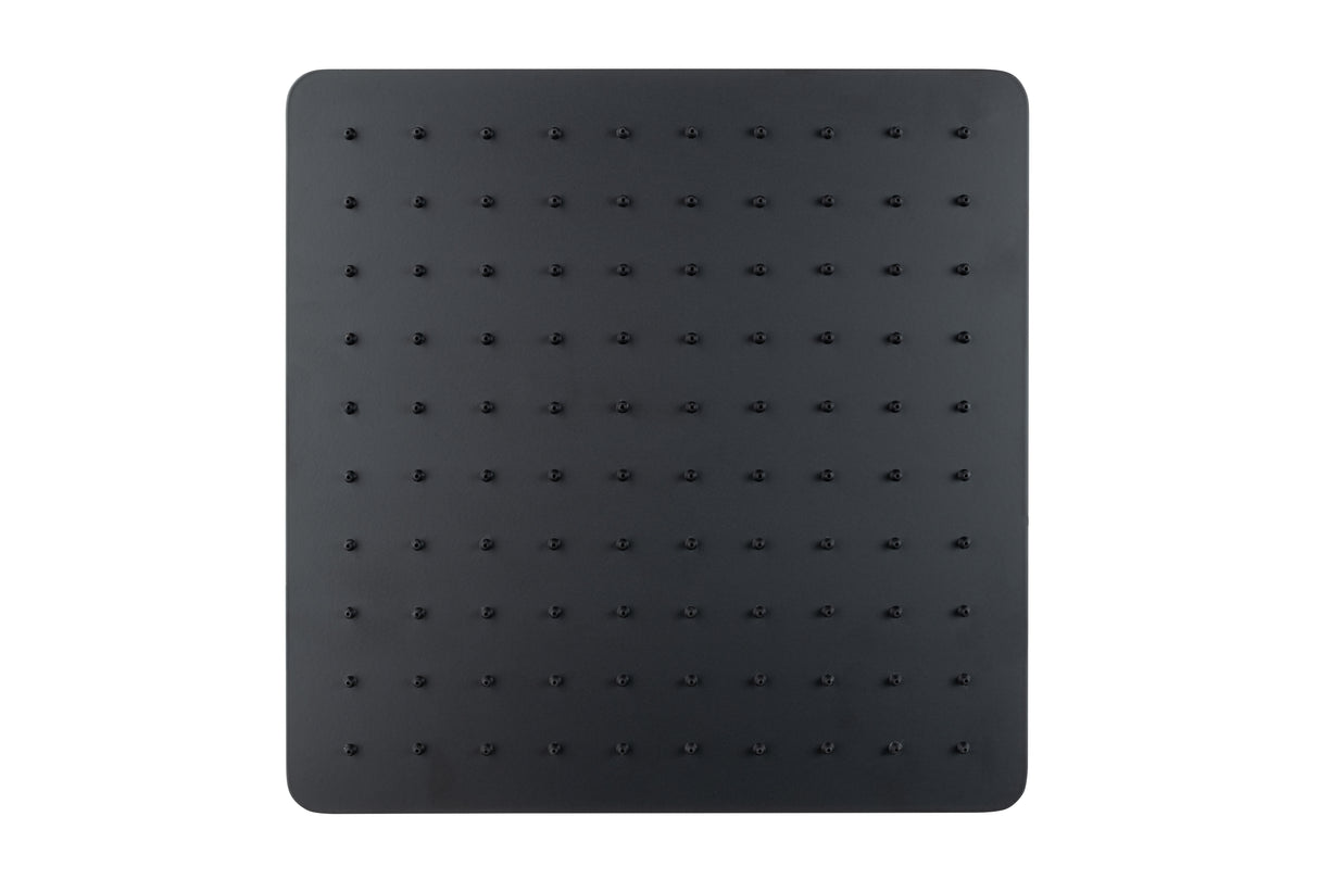 REGENWERK Regenwerk Passion Kopfbrause schwarz , Softedge, 300 x 300 mm – BPPAARRKB2SES
