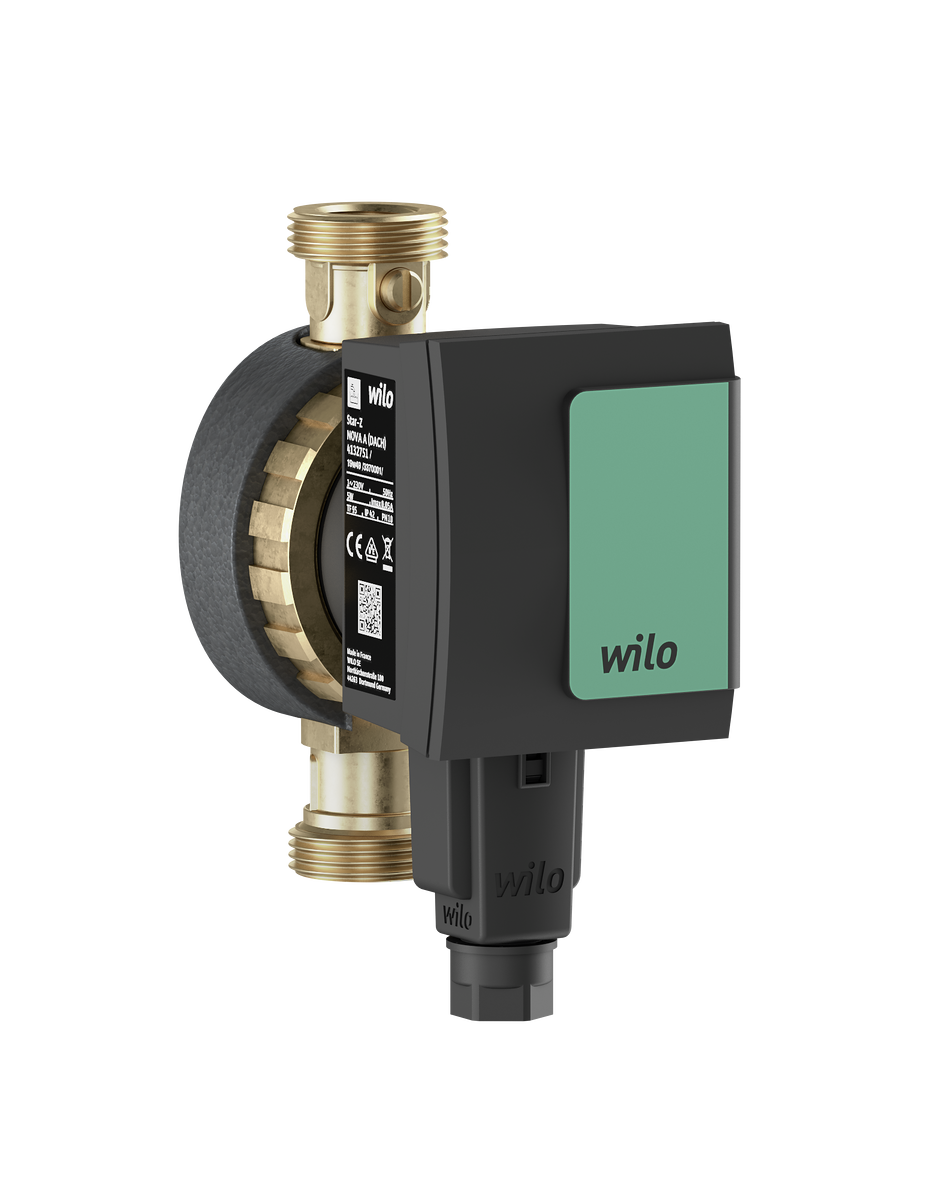 WILO Wilo Nassläufer-Hocheffizienzpumpe Star-Z NOVA A, G1-PN10, 1x230V, 5W – 4132751