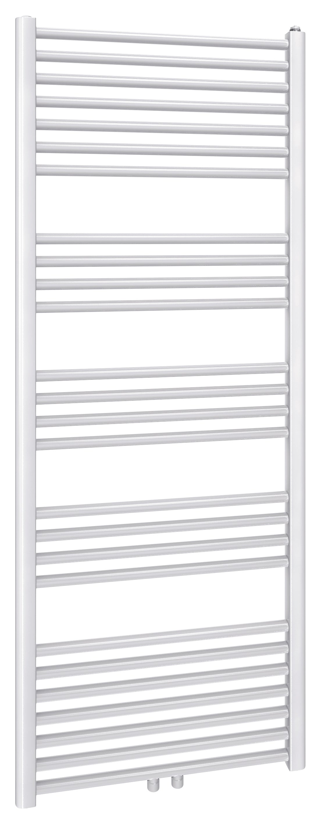Alva Una 1.0 Badheizkörper gerade Mittenanschluss, 153,7x60cm, Weiß - AQBHK153M.1