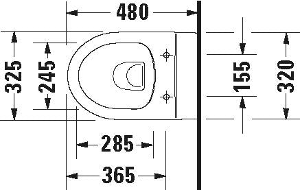 Alva Juna Wand-WC Tiefspüler f. Kinder Ausladung 48cm, spülrandlos, Weiß - AQKEJUWWCTSK