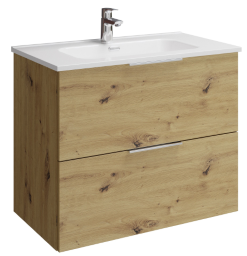 ALVA Era Unterschrank für WT 2 2 Auszüge, 78x64x45cm, Eiche Urban