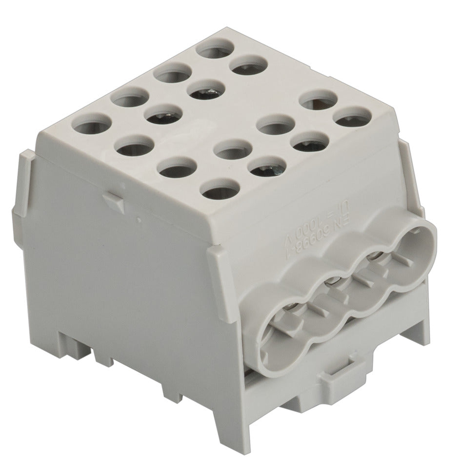 POLLMANN Hauptleitungs Abzweigklemme 1polig 1 Ein 2x35², 1 Aus 6x25mm² – 2080183