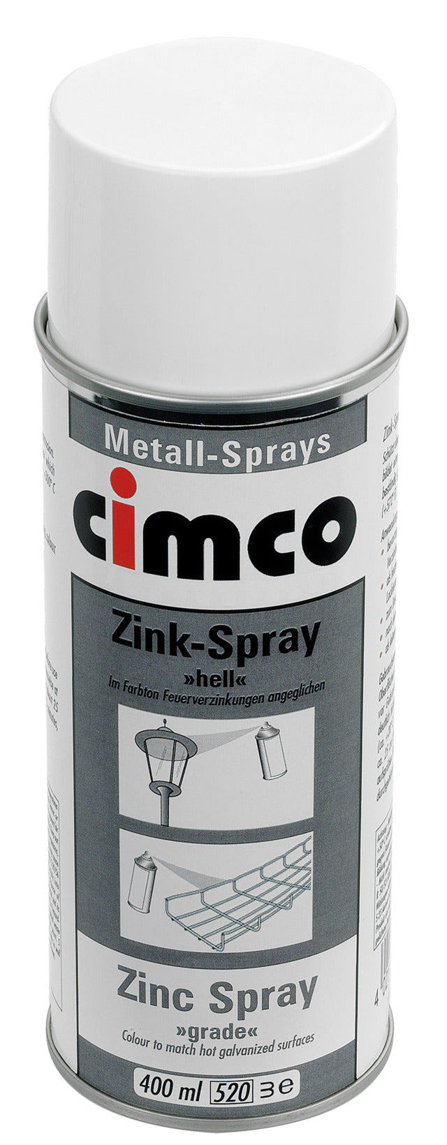 CIMCO Zink-Spray, hell, 400 ml – 151102