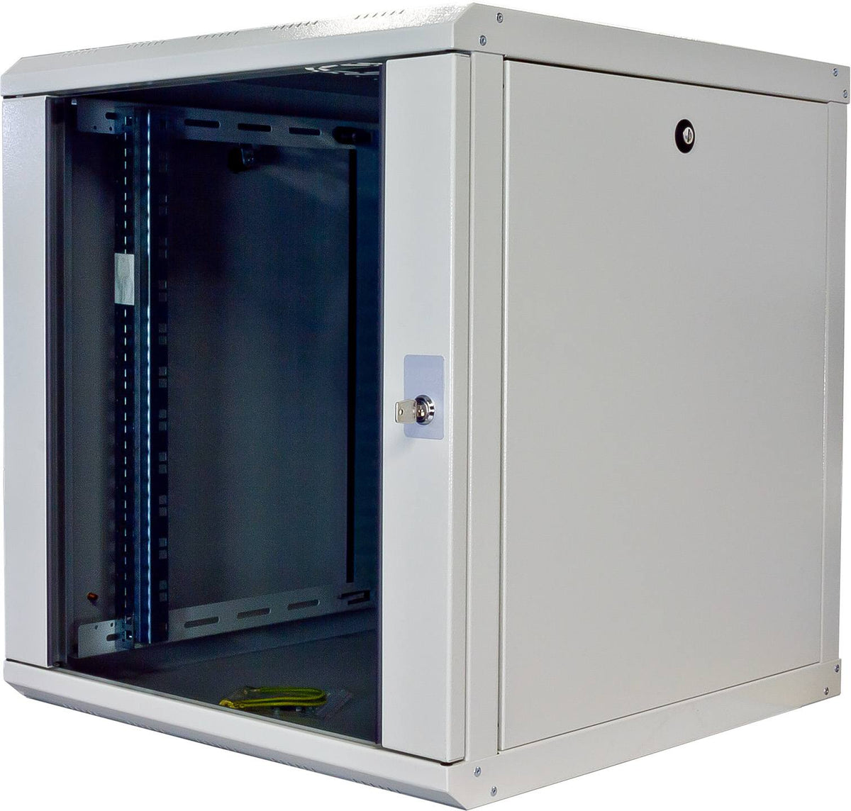 Alva 19 Zoll Wandschrank 12HE Profi-Qualität 600x450x640 mm - 19Z-WS12-60.45PRO