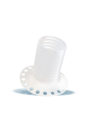 ALVA Spritzwasserhülse 1/2" f.Baustopfen weiss