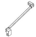 Alva Juna Stabilisierung 500mm Silber HGL, für U-Kabine - AQDUJUSS50