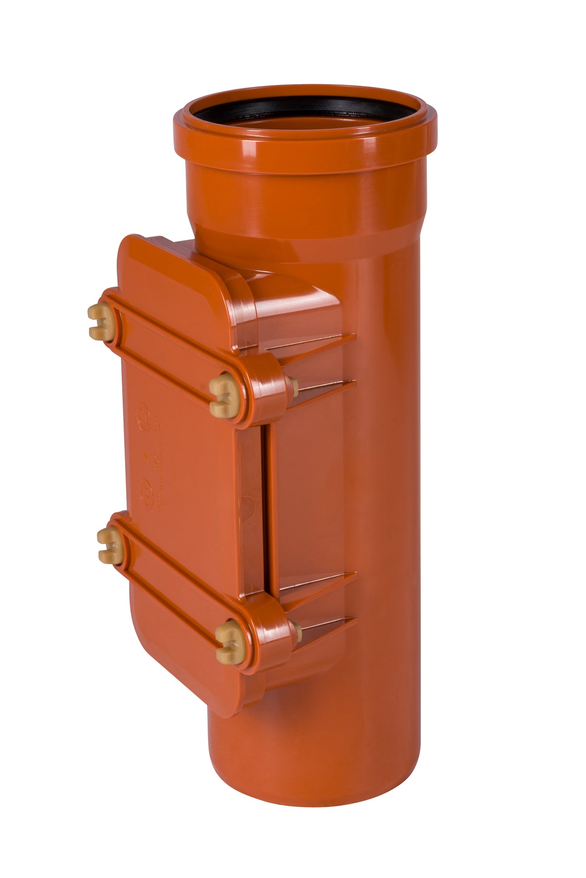 Alva PVC -Kanal Putzstueck DN 100 mit rechteckigen Deckel - FKPST100