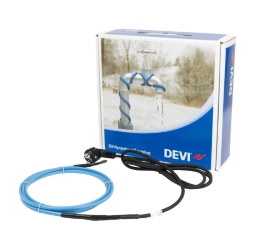 ALVA pipeheat 10 mit Stecker, 25m, 250W 230V Rohrbegleitheizung selbstbegrenzend - ACHEIZBR-25N