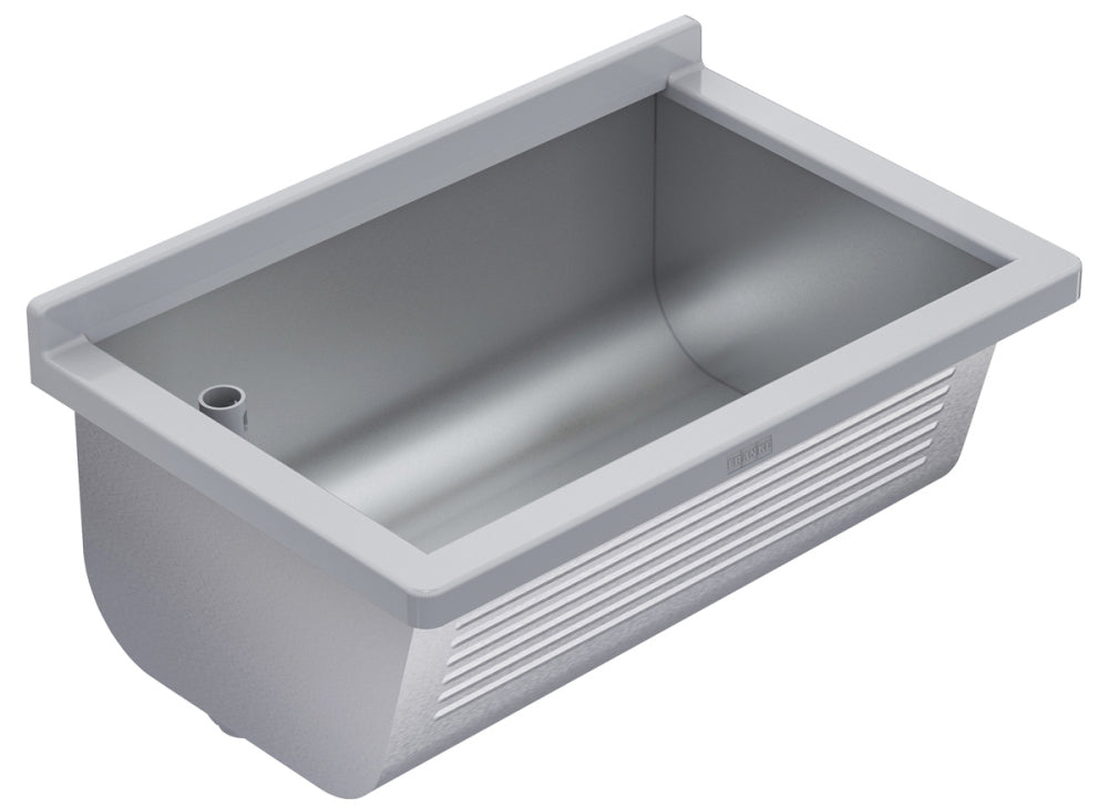 KWC AUSTRIA KWC Sirius Waschtrog 700x328x460mm Wandmont., CNS, seidenm., o Überlauf – 2030045749