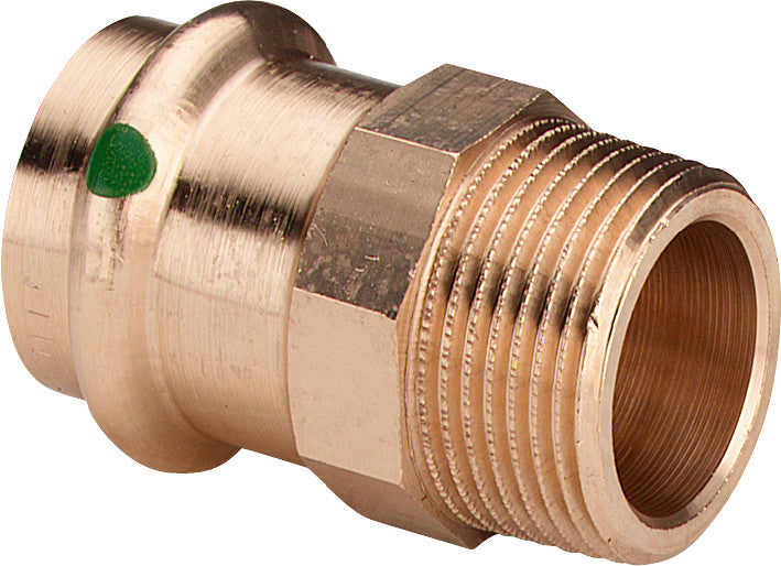 VIEGA Viega Übergangsstück mit SC Sanpress 2211 in 22mm x R1 Siliziumbronze – 287 771