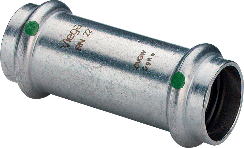 VIEGA Viega Schiebemuffe mit SC Sanpress Inox 2315.5 in 35mm Edelstahl – 436 414