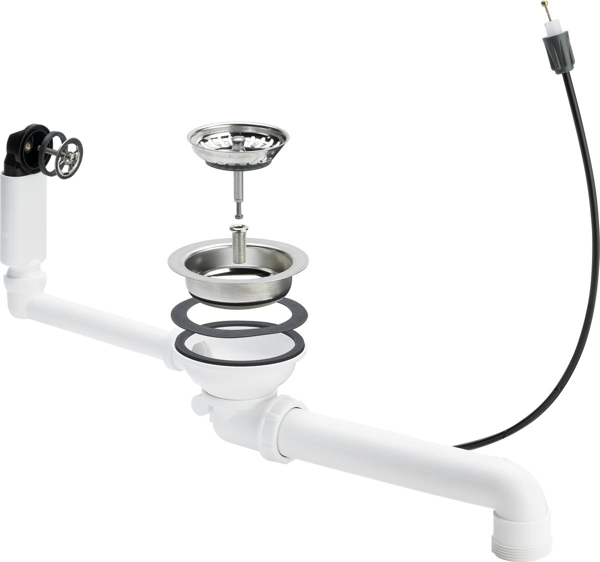 VIEGA Viega Ablaufventilset 7139.162 in Kunststoff weiss – 678 579