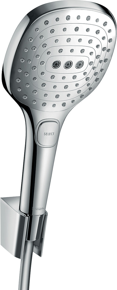 HANSGROHE HG Raindance Select E 120 Brausenset Porter"S chrom mit 1250mm Brauseschlauch – 26700000