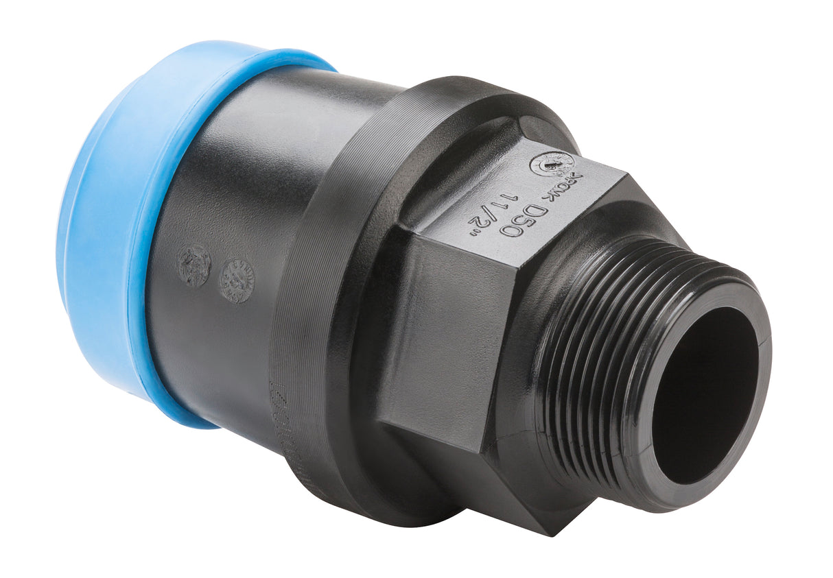 HAWLE ISO2-FITTING POM PN16, WASSER ADAPTER, PE/AG D25-3/4" – 5019567
