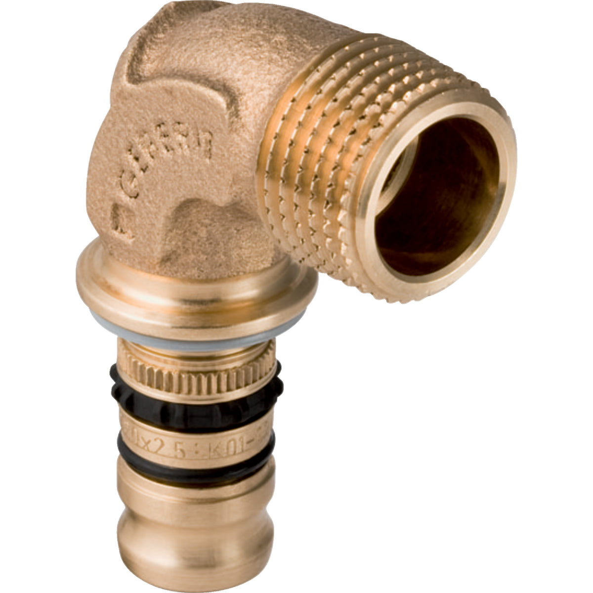 GEBERIT GE Mepla Uebergangsbogen AG RG 90 Gr. d26mm x R1 – 603.254.00.5