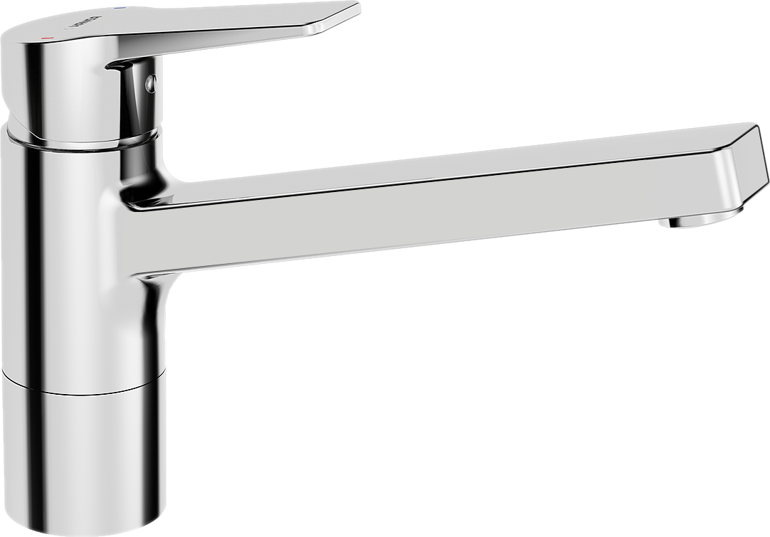 HANSA Hansa Twist Spültisch-Mischer mit flexible Schl., Vollhebel, A199, chrom – 0914 2283