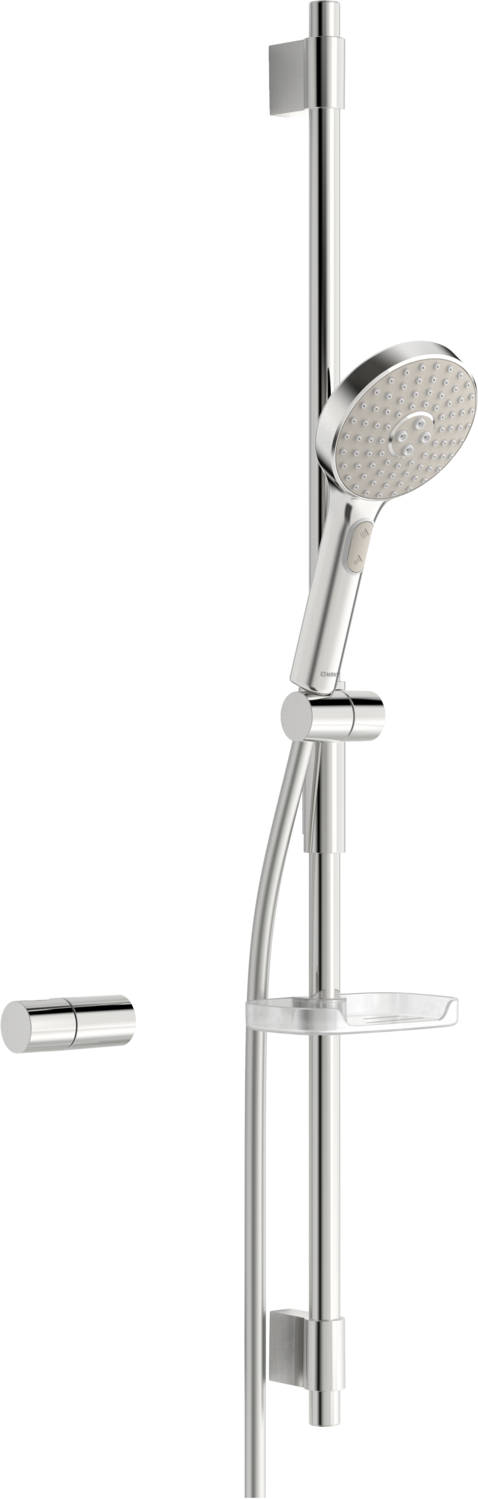 HANSA Hansa Wandstangenset Hansaactivejet 8437 0130 grau/chrom – 8437 0130