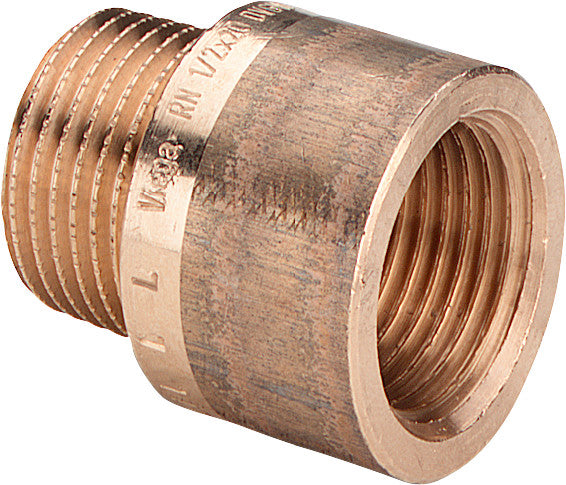 VIEGA Viega Verlängerung 3525 in R1 x Rp1 x 15mm Rotguss – 440 572