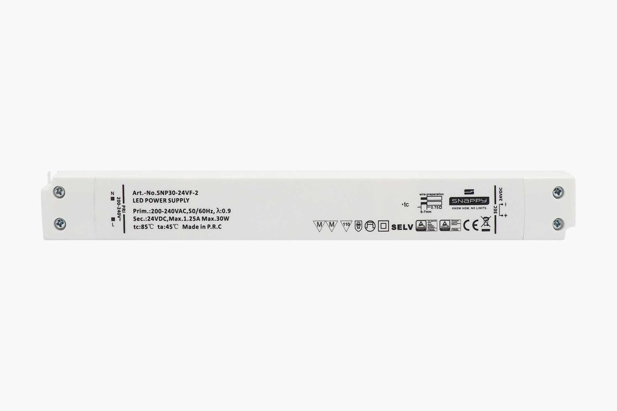 SMARTLED Slim Treiber IP20 24VDC - 30W Super Slim – L502403-SLIM