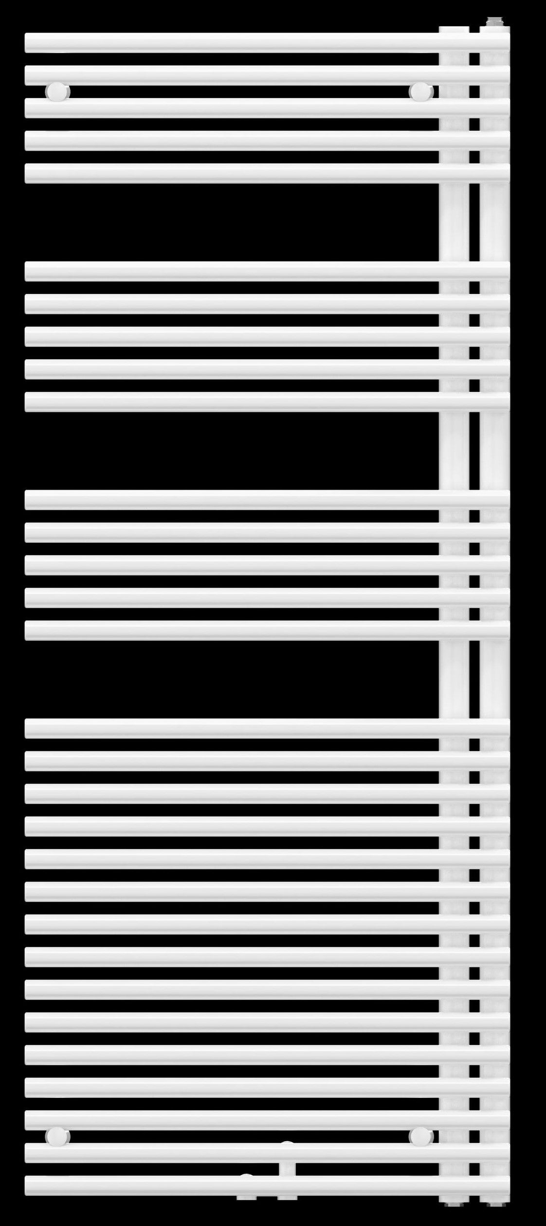 Alva Bela 2.0 Badheizkörper Mittenan- schluss, 144,1x60cm, links offen, Weiß - AQBHBE150.60L