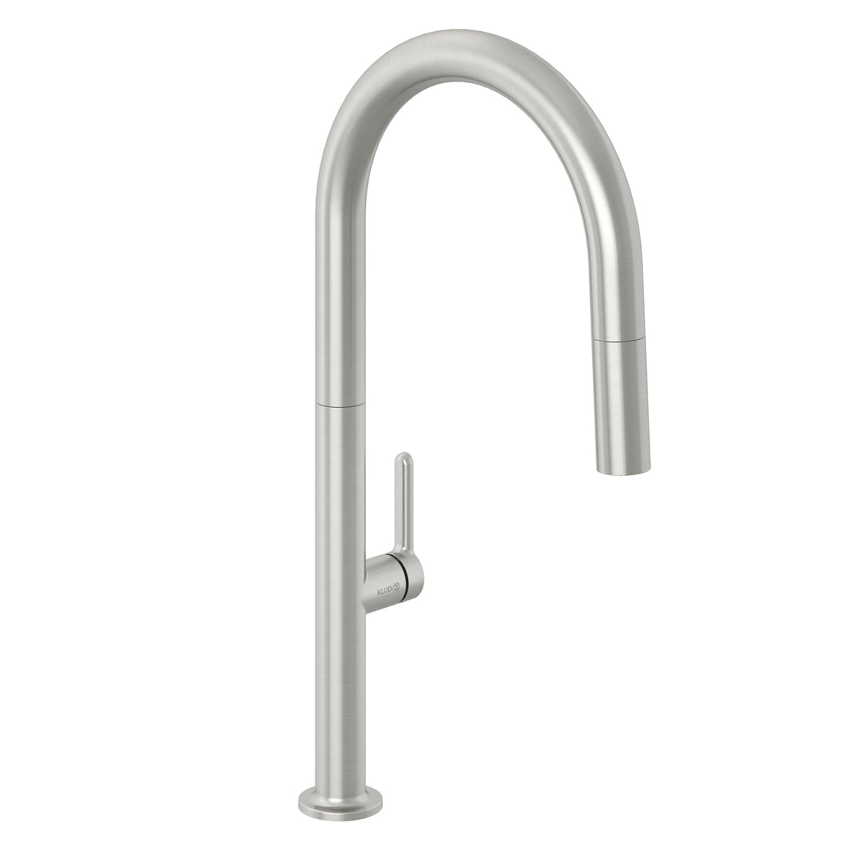 KLUDI KLUDI-AUREA Spültisch-Einhandmischer herausz. Geschirrbrause Stainl.Br. Nicke – 55852N575