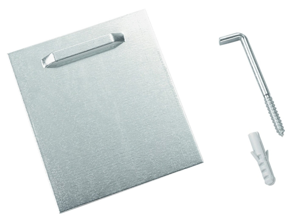 Alva Forta Aufhängeblech für Forta Spiegel bis 2,4 kg, 8x10cm - AQBMFOAHB