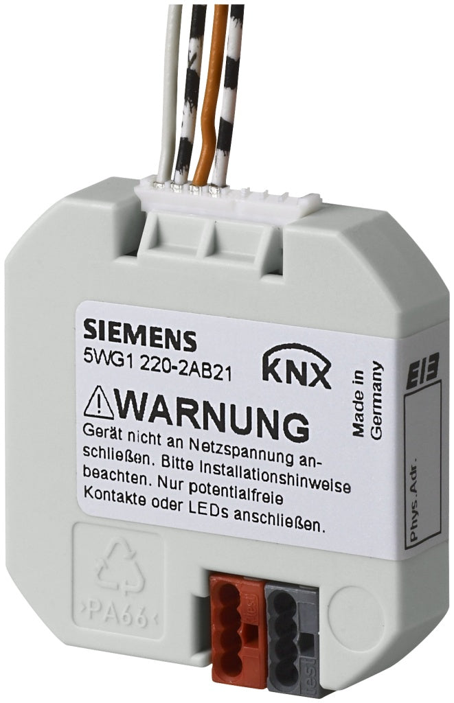 SIEMENS Tasterschnittst. 2x pot.freier Kontakt/Ausgang LED-Anst. – 5WG1220-2AB21